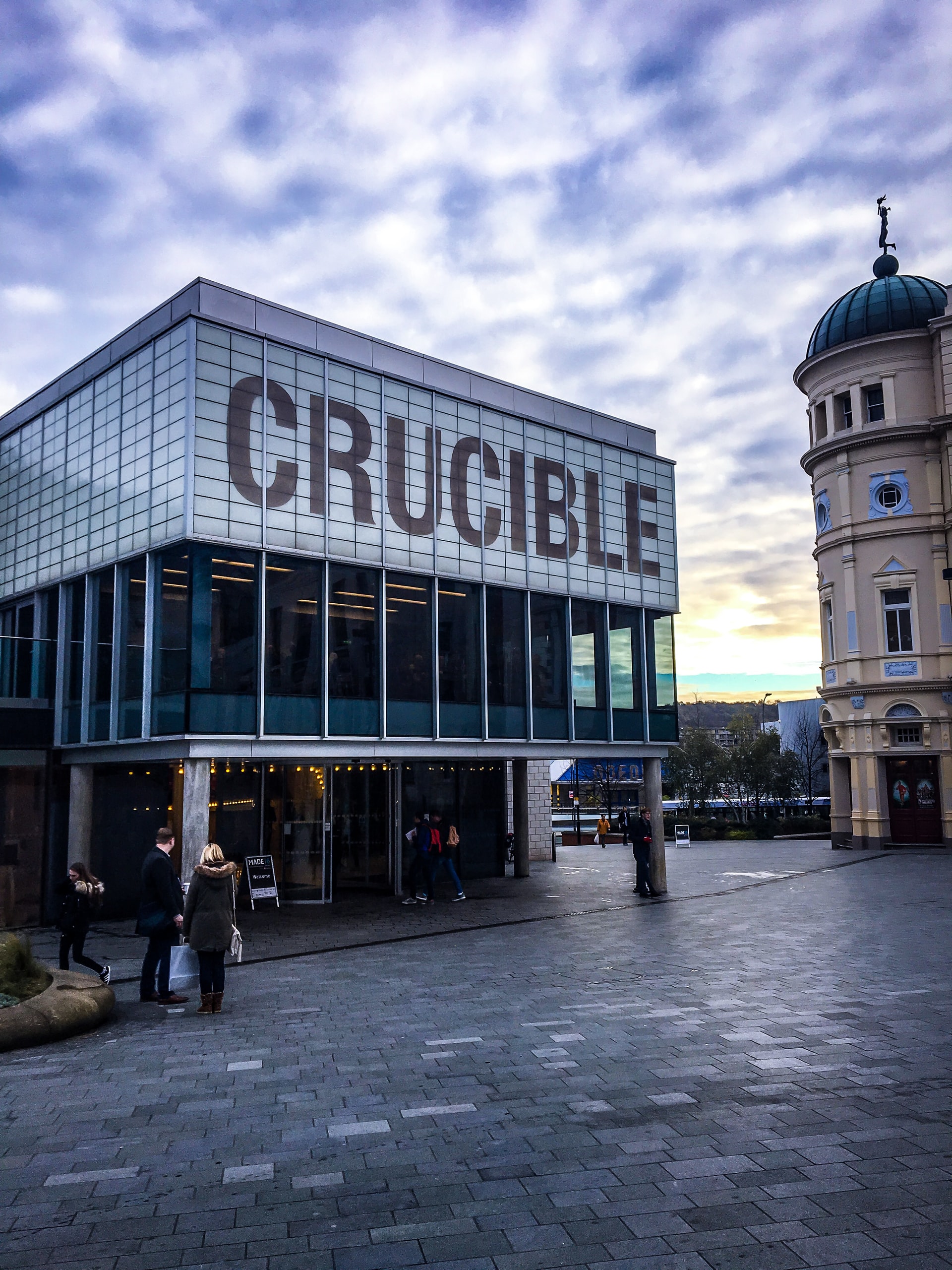 The Crucible Theatre, venue for the World Snooker Championship