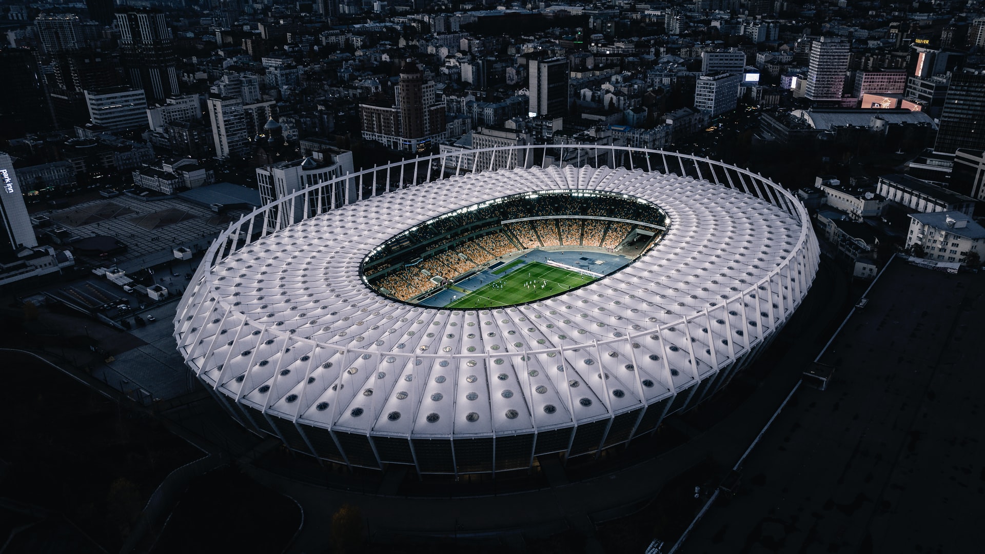 National Sports Complex Olimpiyskiy, the largest football stadium in Ukraine