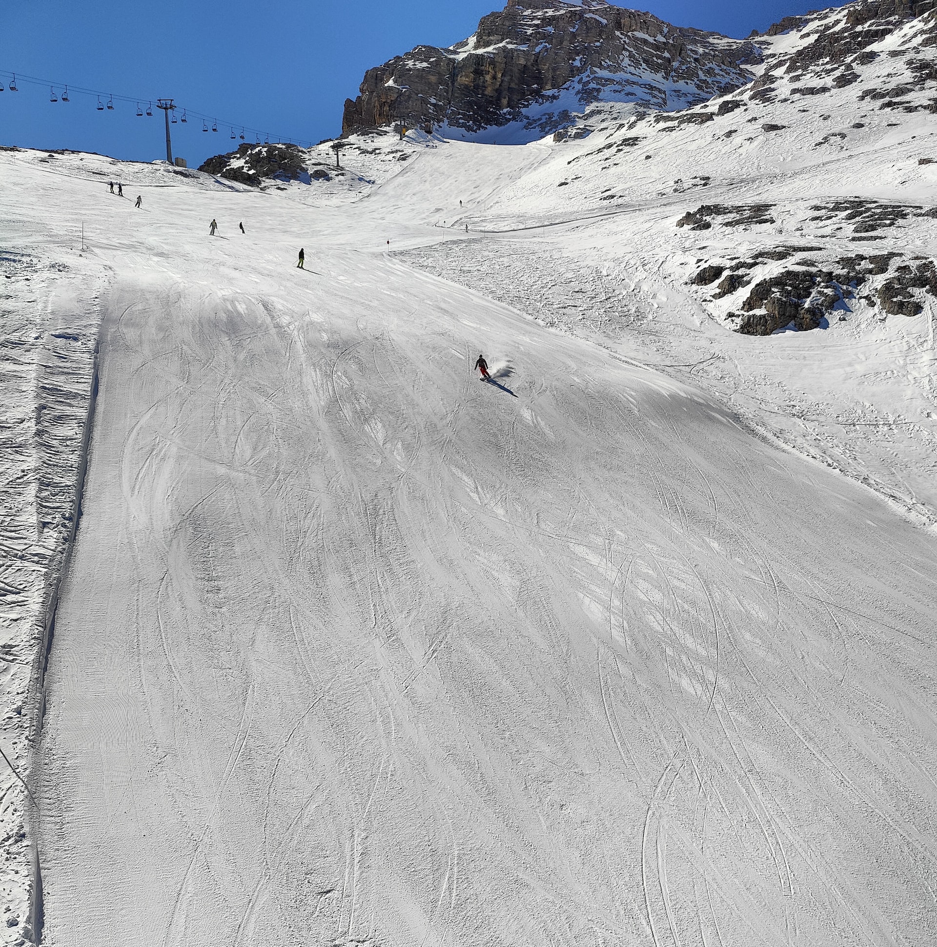 Tofana di Mezzo in the Cortina d'Ampezzo, host of the 2026 Winter Olympics