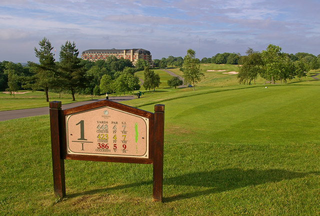 1st tee, Roman Road golf course