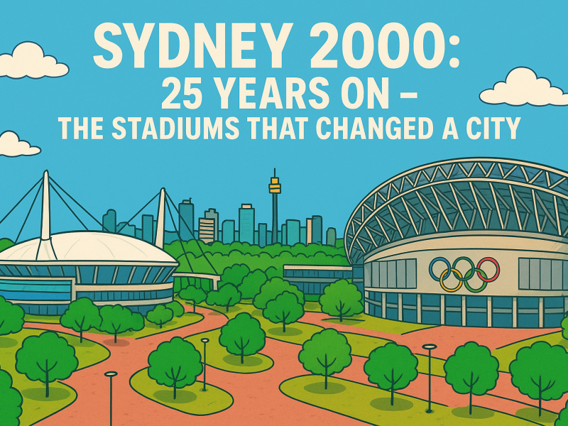 Sydney 2000: 25 Years On – The Stadiums That Changed a City