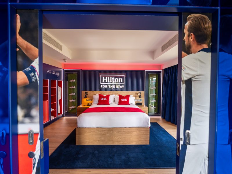 🏆 Stay Like the England Teams: A Hilton Suite Where Fans Can Live Their Football Dream