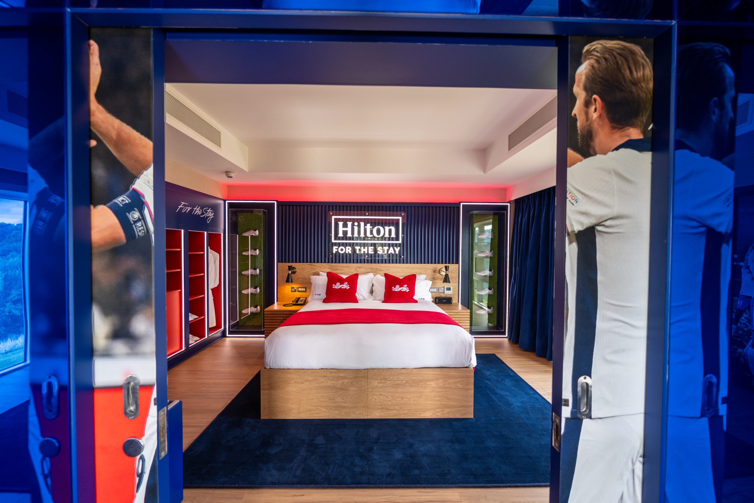 Hilton x FA: Stay like the England Teams