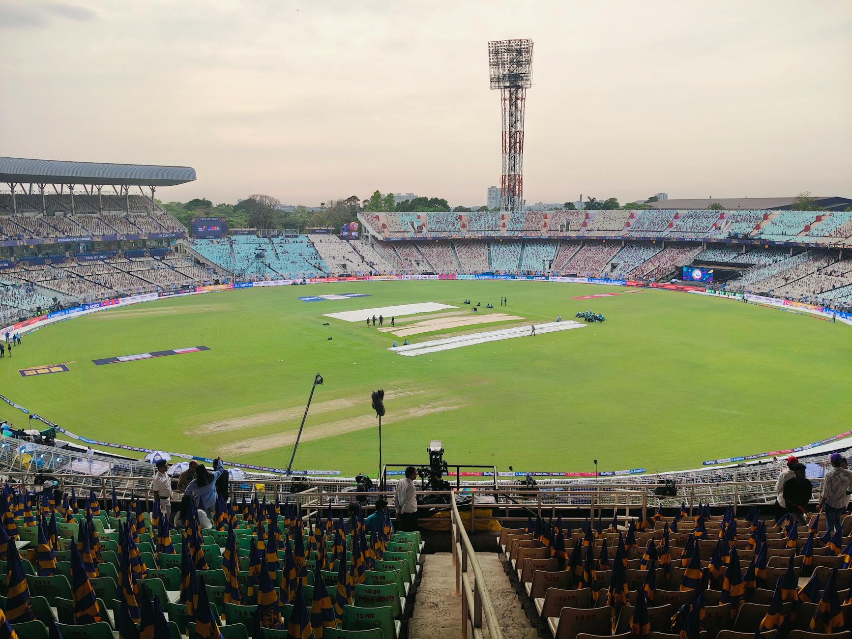 panoramic view of famous cricket stadium